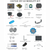 Robo kit DIYGO Мобильный робот с колесами всенаправленного движения - «globural.ru» - Тольятти
