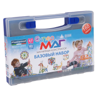 Магнитный конструктор Супермаг. Базовый набор 5-7 лет - «globural.ru» - Тольятти