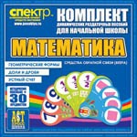 Комплект динамических раздаточных пособий - Математика (веера) Устный счет, доли и дроби, геометрические фигуры - «globural.ru» - Тольятти