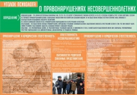 Стенд "Уголок психолога" (вариант 4) - «globural.ru» - Тольятти