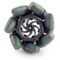 Технологичное колесо Mecanum 4" Mecanum Wheel 4" для конструктора VEX (4 штуки в упаковке) - «globural.ru» - Тольятти