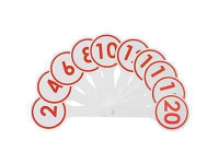 Касса-веер цифр от 0 до 20 - «globural.ru» - Тольятти