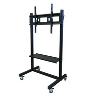 Мобильная напольная стойка для панелей 65-86 дюймов - «globural.ru» - Тольятти