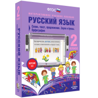 Русский язык 2 класс. Слово, текст, предложение. Звуки и буквы. Орфография - «globural.ru» - Тольятти