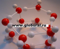 Модель "Кристаллическая решетка льда" (демонстрационная) - «globural.ru» - Тольятти