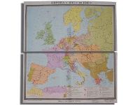Учебная карта "Европа с 1815 - 1849 г.г." 1180*1070 мм (матовое, 2-стороннее лам.) - «globural.ru» - Тольятти