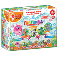 Комплект развивающих игр 3-5 лет. Пазл-считалочка (3-5 лет) - «globural.ru» - Тольятти