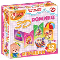 Комплект развивающих игр 3-5 лет. 3D домино (3-5 лет) - «globural.ru» - Тольятти