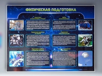 Стенд "Физическая подготовка" (вариант 2) - «globural.ru» - Тольятти