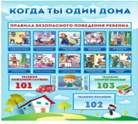 Стенд "Когда ты один дома" - «globural.ru» - Тольятти