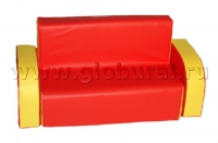 Диван с подлокотниками 90*35*45/20см (ВИК) - «globural.ru» - Тольятти