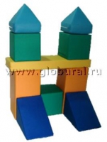 Мягкий модуль-конструктор "Городок" 1 (ВИК) - «globural.ru» - Тольятти