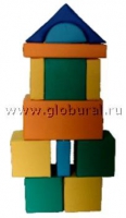 Мягкий модуль-конструктор "Городок" 2 (ВИК) - «globural.ru» - Тольятти