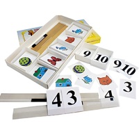 Счетная лесенка (ламинированная, с магнит. креплением) - «globural.ru» - Тольятти