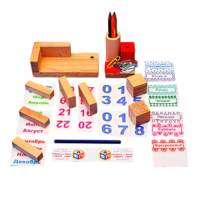 Игровой набор Фребеля "Календарь настольный" - «globural.ru» - Тольятти