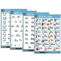 Комплект таблиц "Русский алфавит" - «globural.ru» - Тольятти