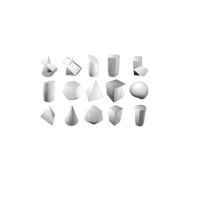 Комплект гипсовых моделей геометрических тел  - «globural.ru» - Тольятти