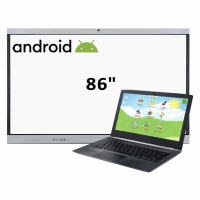 Интерактивная панель 86", ноутбук - «globural.ru» - Тольятти