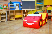 Напольная игрушка "Машинка - гонка" с аппликацией (ВИК) - «globural.ru» - Тольятти