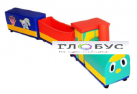 Напольный игровой поезд (ВИК) - «globural.ru» - Тольятти