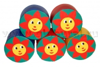 Пуфик «Солнышко» d=40*20см (ВИК) - «globural.ru» - Тольятти