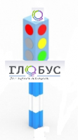 Игровой элемент "Светофор" стационарный - «globural.ru» - Тольятти