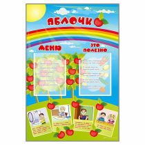 Стенд-меню "Яблочко" - «globural.ru» - Тольятти