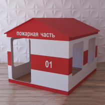 Детский игровой домик «Пожарная служба» - «globural.ru» - Тольятти
