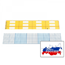Счетные полосы (2 шт.). (Серия "От 1 до 1000") - «globural.ru» - Тольятти
