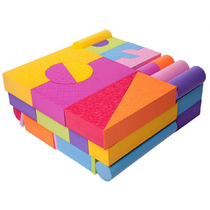 Конструктор мягкий 48 блоков ( вариант 3) - «globural.ru» - Тольятти