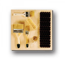 Тактильно-развивающая панель «Кисточки»  - «globural.ru» - Тольятти