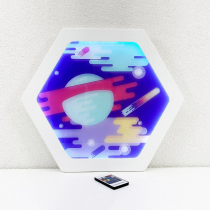 Декоративная тактильная панель с подсветкой - «Сатурн» - «globural.ru» - Тольятти