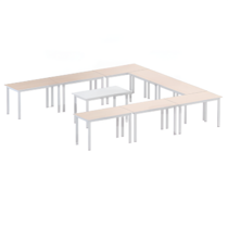 Композиция из столов каркасных составных - «globural.ru» - Тольятти