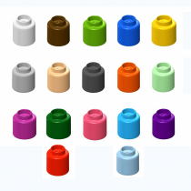  Элемент конструктора одиночный одноцветный Color Blocks 100 штук - «globural.ru» - Тольятти