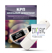 Конструктор рабочей программы "Школьный дефектолог" на USB-носителе - «globural.ru» - Тольятти