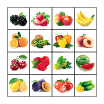 Тематическое поле-маршрутизатор «Фрукты и овощи» для мини-робота - «globural.ru» - Тольятти