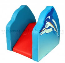 Горка "Дельфин" мини для сухого бассейна - «globural.ru» - Тольятти