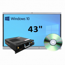 Интерактивная панель 43" (встроенный ПК, Win10) - «globural.ru» - Тольятти