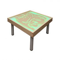 Столик на ножках для рисования песком Радуга. Подсветка RGB - «globural.ru» - Тольятти