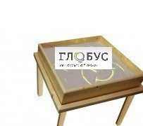 Стол на ножках для рисования песком светозвуковой - «globural.ru» - Тольятти