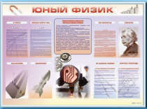 Стенд-уголок "Юный физик" - «globural.ru» - Тольятти