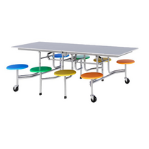 Cтол обеденный складной Mobi на 8 персон - «globural.ru» - Тольятти