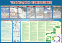 Стенд "Уголок безопасности дорожного движения" (вариант 4) - «globural.ru» - Тольятти