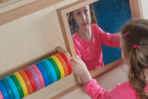 Развивающая панель "Выпуклое зеркало" - «globural.ru» - Тольятти