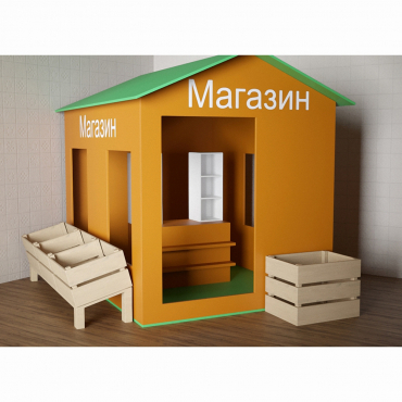 Игровой домик «Рынок» - «globural.ru» - Тольятти