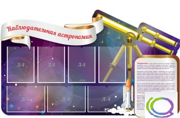 Стенд "Наблюдательная астрономия" - «globural.ru» - Тольятти