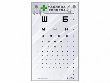 Интерактивный стенд "Таблица Сивцева" - «globural.ru» - Тольятти