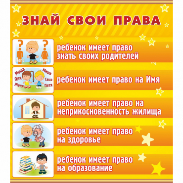Стенд "Знай свои права" - «globural.ru» - Тольятти