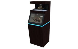 Голографическая 3D пирамида с сенсорным монитором "Классик" - «globural.ru» - Тольятти