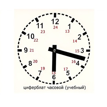 Часовой циферблат раздаточный - «globural.ru» - Тольятти